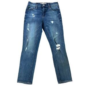 Gap Size 0 25 Best Girlfriend Denim Jeans Distressed
